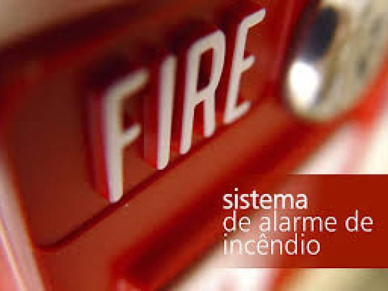 Sistema de alarme de incêndio